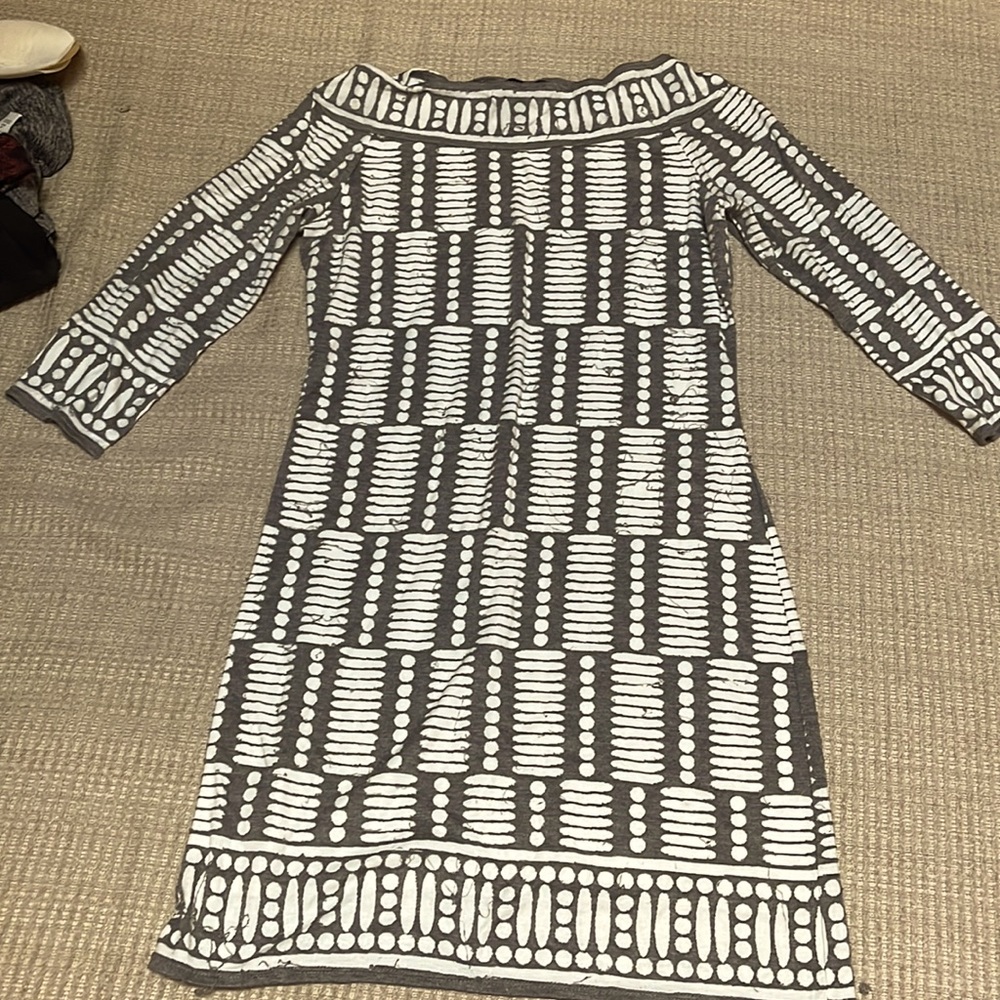 Comfortable above the knees dress.